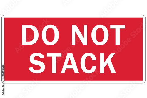 Shipping and storage labels do not stack
