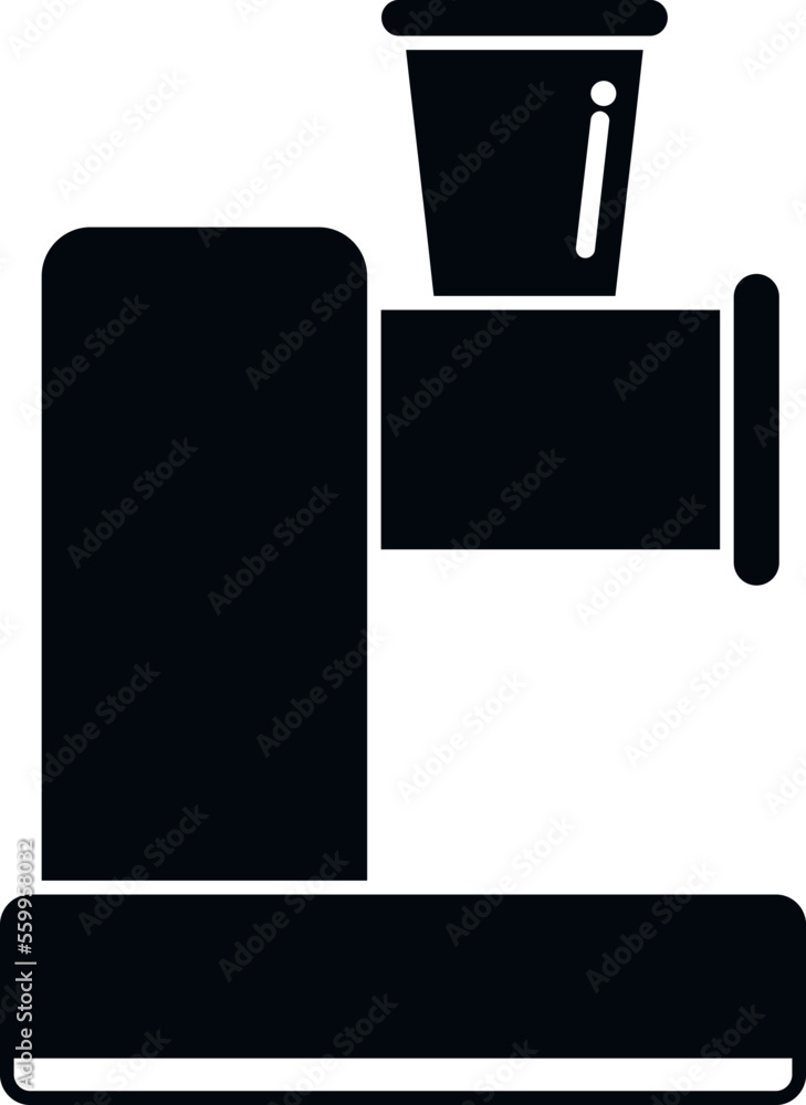 Electric vegetable cutter icon simple vector. Cooking tool. Cut equipment Electric vegetable cutter icon simple vector. Cooking tool. Cut equipment