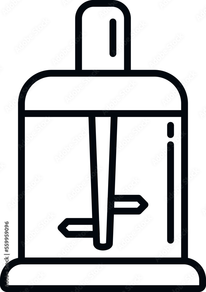 Food vegetable cutter icon outline vector. Cooking tool. Slicer equipment Food vegetable cutter icon outline vector. Cooking tool. Slicer equipment