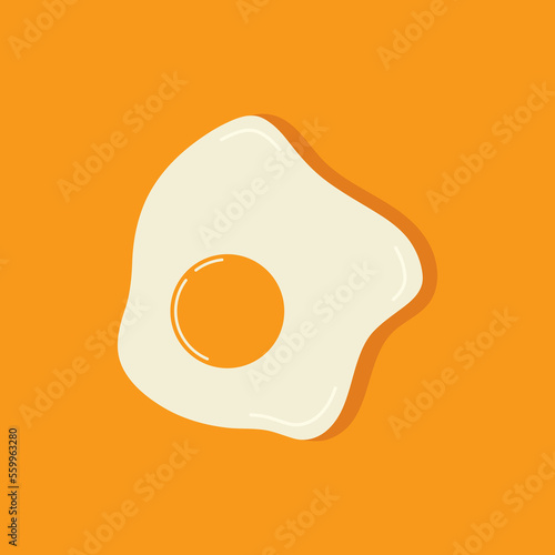 Egg logo vector icon illustration