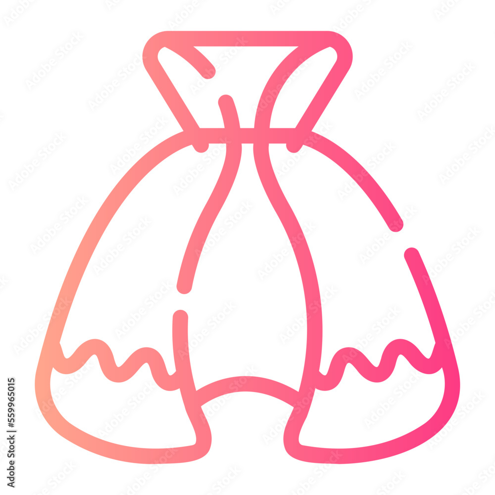 cloak gradient icon cloak gradient icon