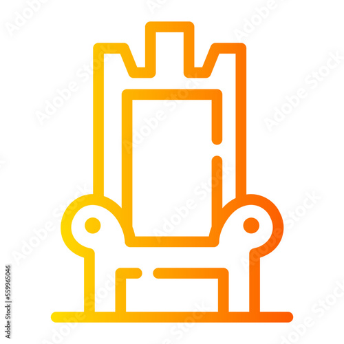 throne gradient icon