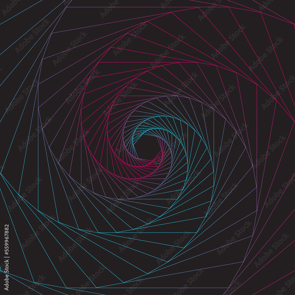 The spiral abstract image with a turquoise to pink gradient is a truly wonderful visual element adds movement and whimsy to the design. The spiral abstract image with a turquoise to pink gradient is a truly wonderful visual element adds movement and whimsy to the design.