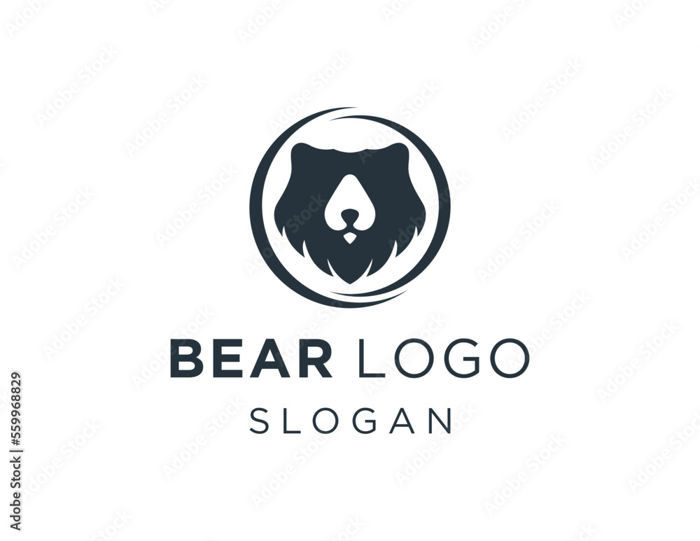 Logo design about Bear on a white background. created using the CorelDraw application. Logo design about Bear on a white background. created using the CorelDraw application.