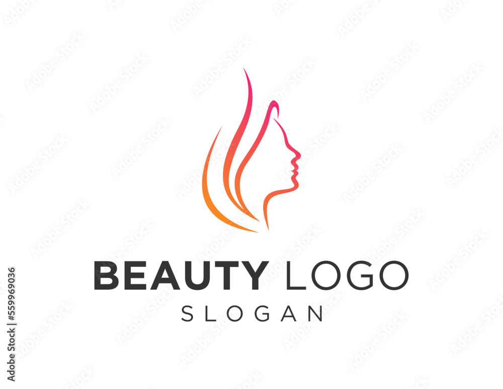 Logo design about Beauty on a white background. created using the CorelDraw application. Logo design about Beauty on a white background. created using the CorelDraw application.