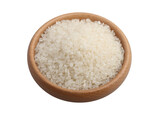 Raw Japanese rice grains, Japonica rice grains.