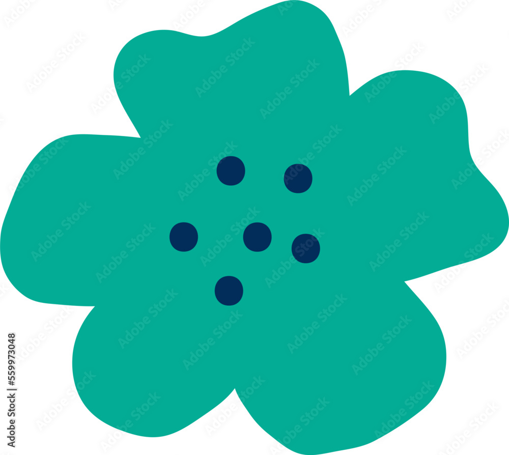 Hand drawn flat abstract shapes Hand drawn flat abstract shapes