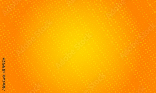 Orange gradient ray burst background vector design