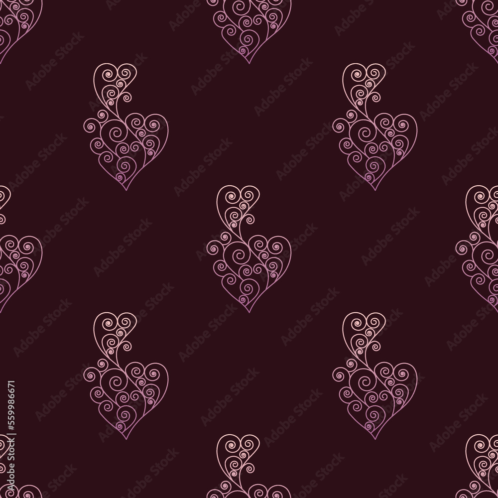 fabric pattern of heart line , textile pattern fabric pattern of heart line , textile pattern