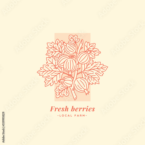 Gooseberry label
