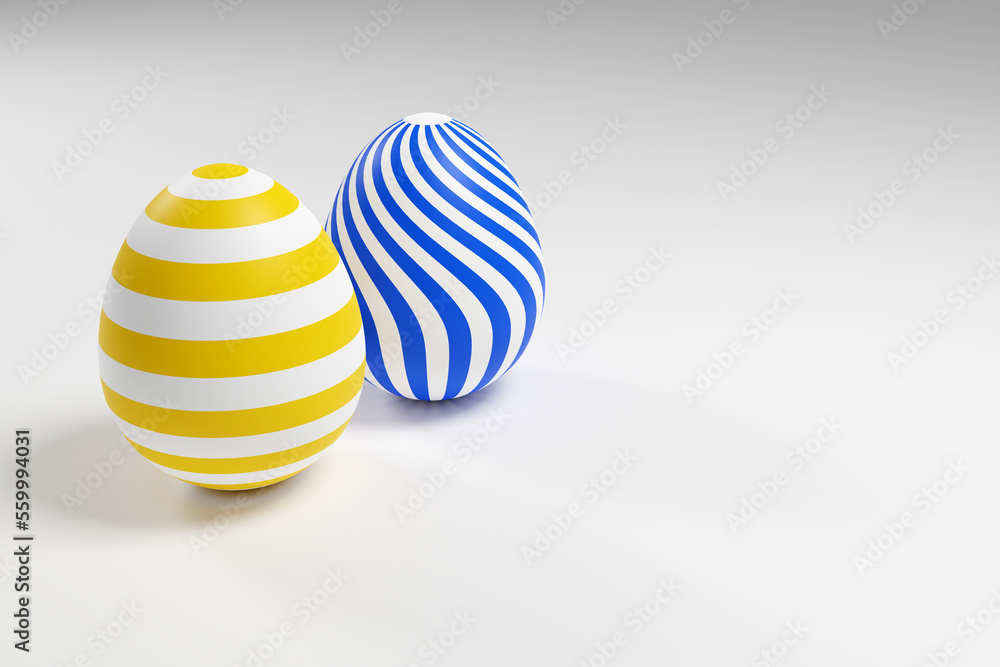 3d rendered decorative precious easter eggs on grey background for wallpapers, greeting cards, posters, ads. 3d rendered decorative precious easter eggs on grey background for wallpapers, greeting cards, posters, ads.