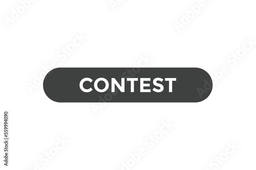 Contest button web banner templates. Vector Illustration  © MDneamul