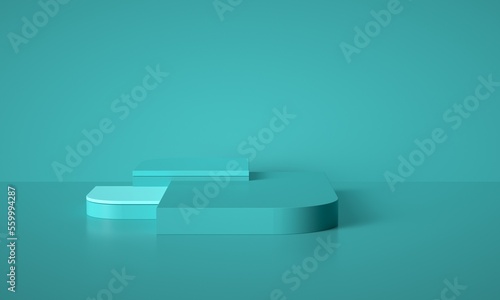 3D rendering of promotional background