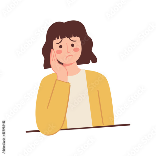 Sad woman
