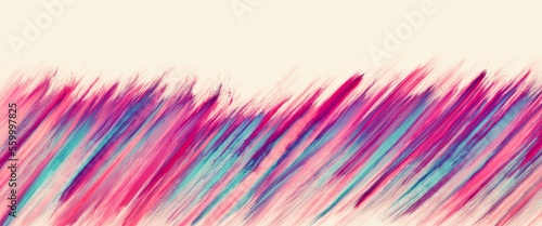 Colorful abstrasct background with hand painted water color technique design  magenta and blue paint brush layer  artwork  free copy space  unique wallpaper  graphic for book cover or brochure 