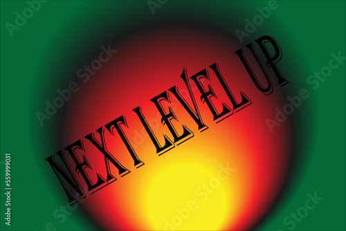 time for change next level up background
