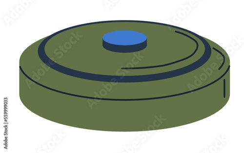 Bomb explosive weapons, land or anti tank mine
