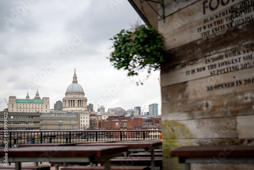 Fotografie, Obraz Beautiful cityscape of London with St