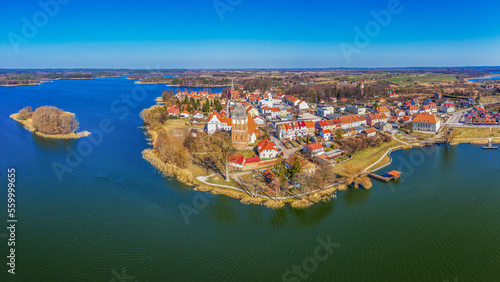 Fototapeta Naklejka Na Ścianę i Meble -  Pasym-miasto w północno-wschodniej Polsce.
