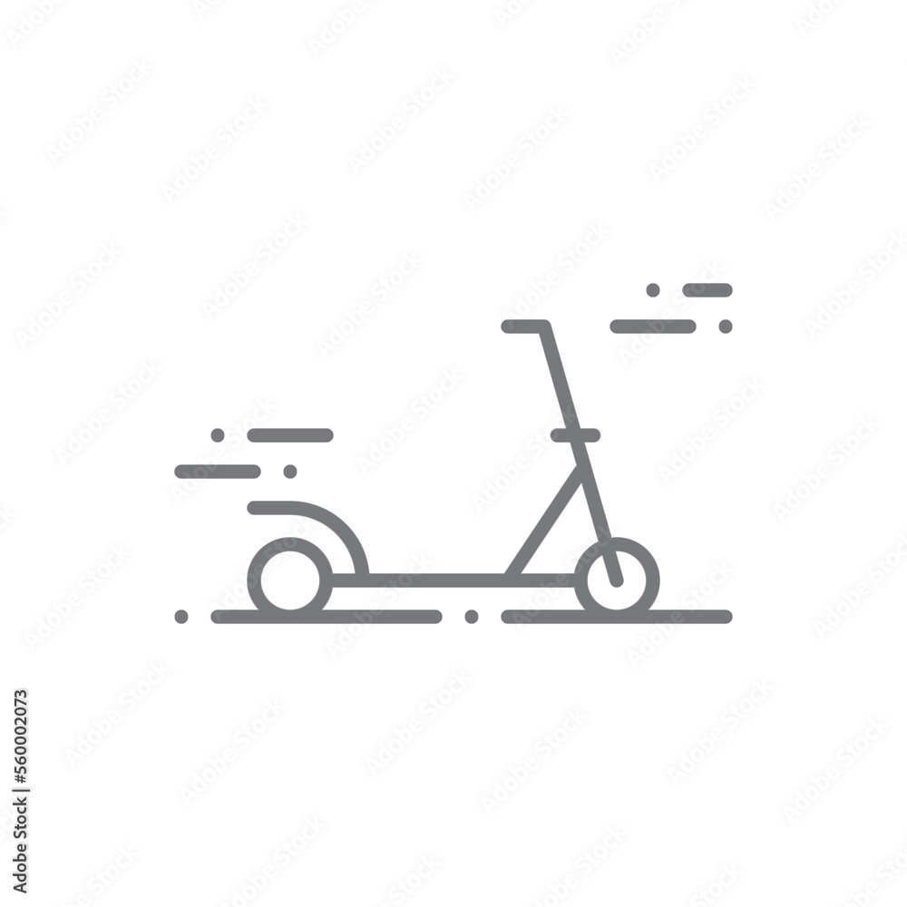 Scooter Transportation icon people icons with black outline style. Vehicle, symbol, transport, line, outline, travel, automobile, editable, pictogram, isolated, flat. Vector illustration Scooter Transportation icon people icons with black outline style. Vehicle, symbol, transport, line, outline, travel, automobile, editable, pictogram, isolated, flat. Vector illustration