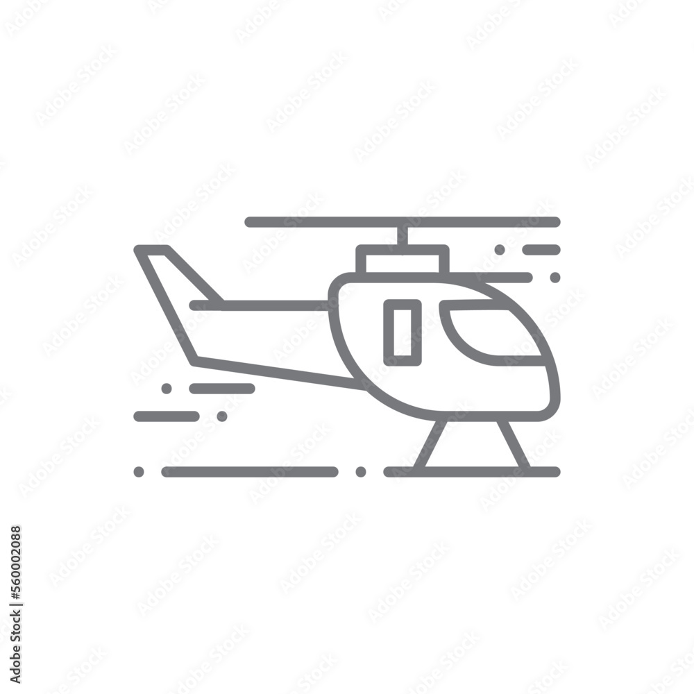 Helicopter Transportation icon people icons with black outline style. Vehicle, symbol, transport, line, outline, travel, automobile, editable, pictogram, isolated, flat. Vector illustration Helicopter Transportation icon people icons with black outline style. Vehicle, symbol, transport, line, outline, travel, automobile, editable, pictogram, isolated, flat. Vector illustration