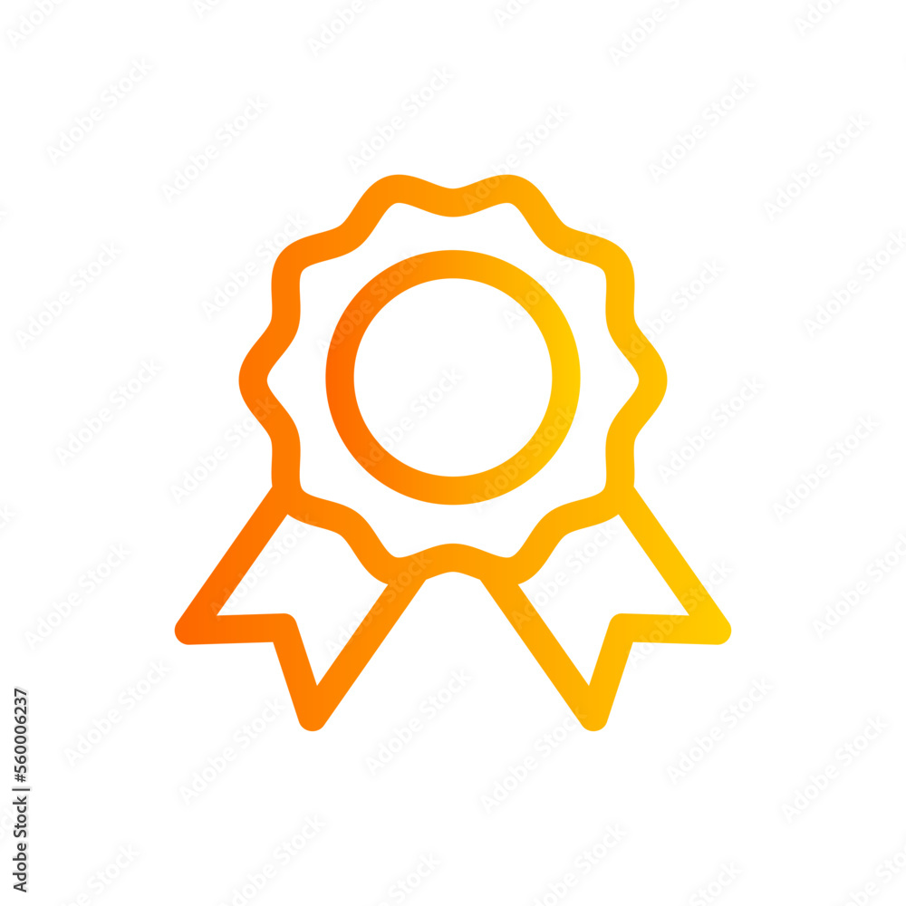 quality gradient icon quality gradient icon