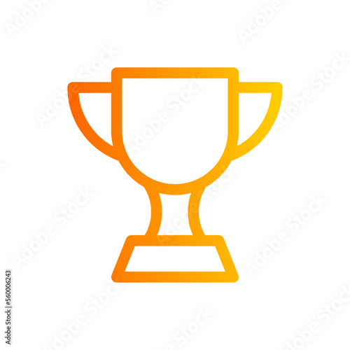 trophy gradient icon