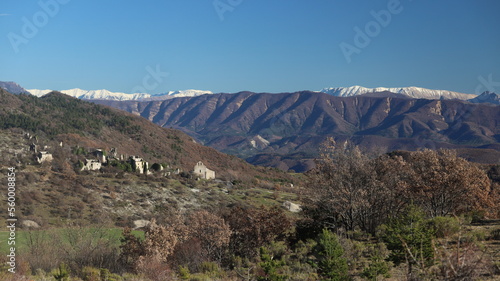 paysage des Alpes de Haute Provence