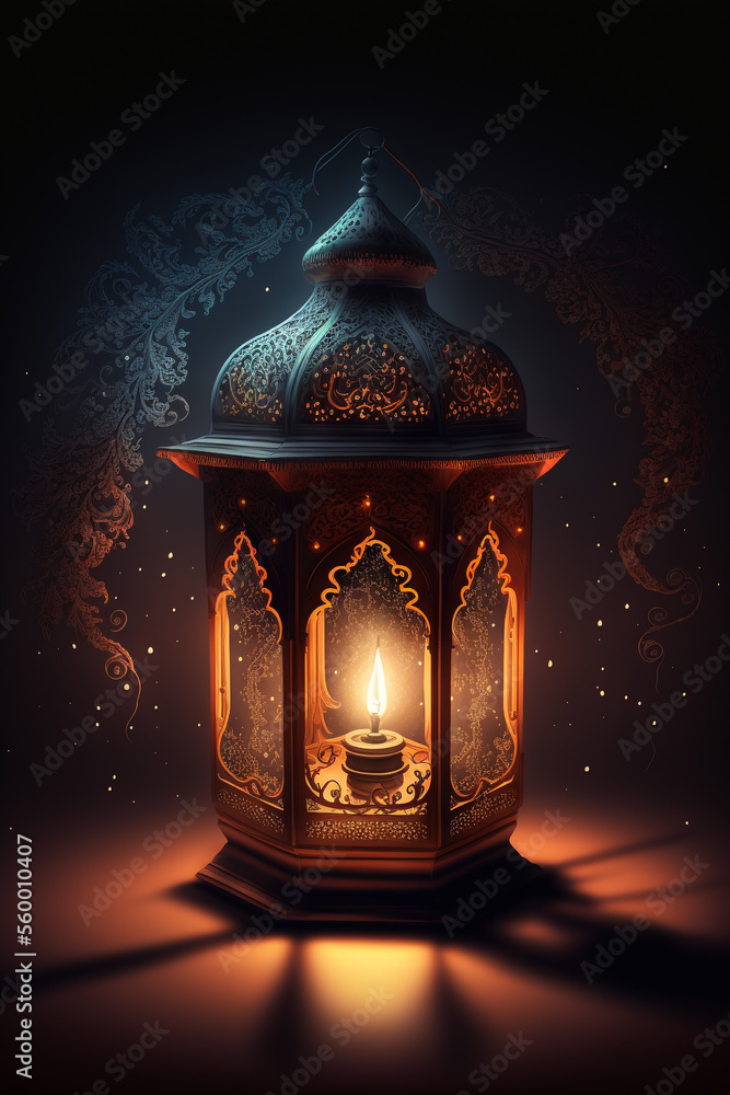 Ramadan Kareem greeting photo of beautiful Arabic lantern
Ramadan Kareem greeting photo of beautiful Arabic lantern