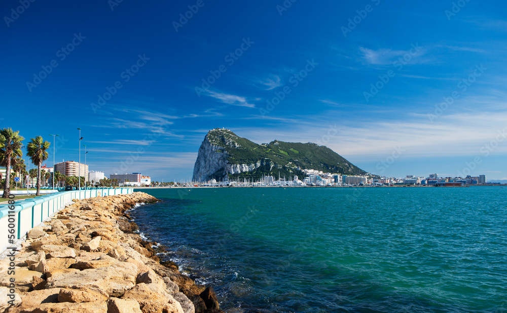 Naklejka premium Spanien,Andalusien,Gibraltar,Costa del Sol,