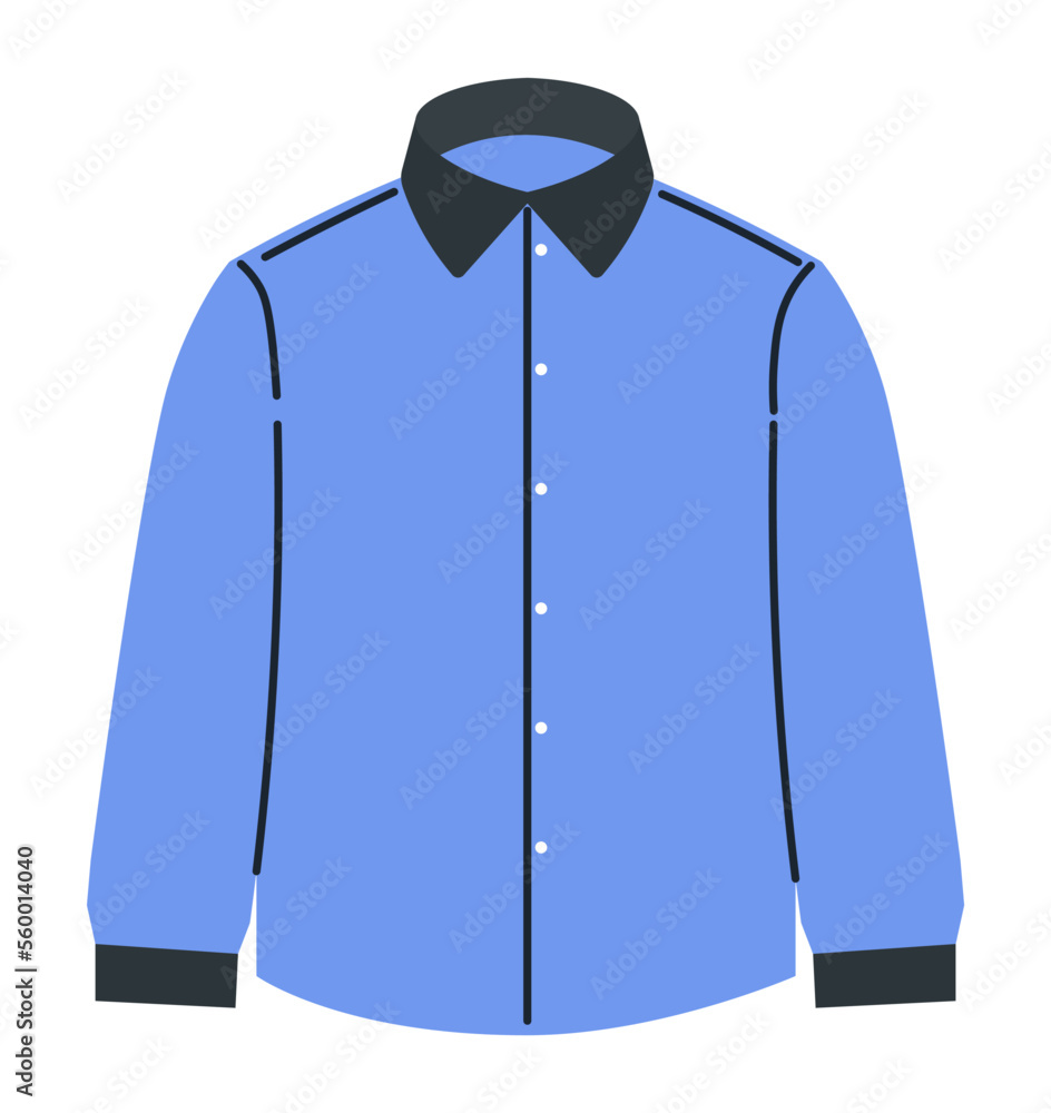 Clothing for men, formal shirt official clothes