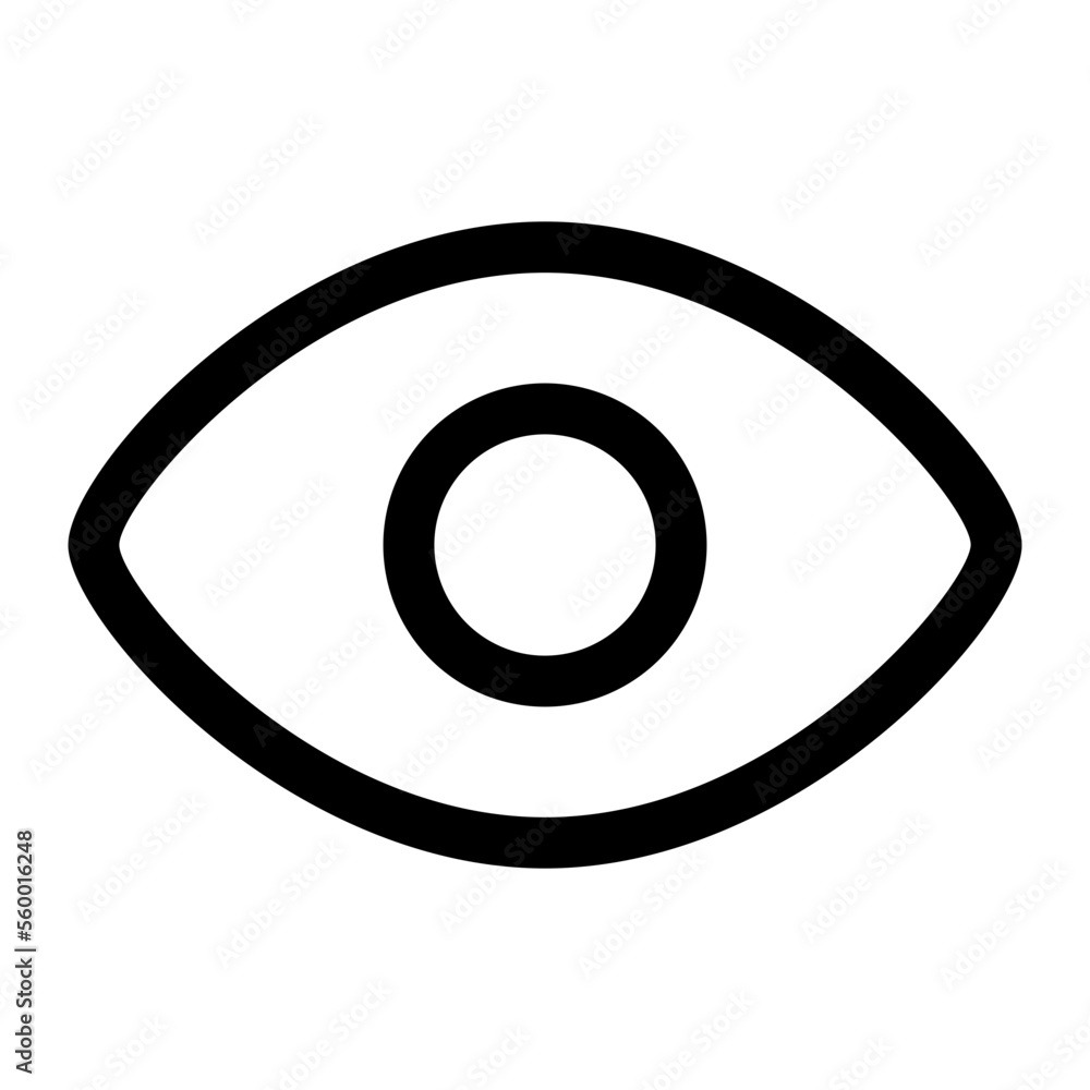eye line icon eye line icon