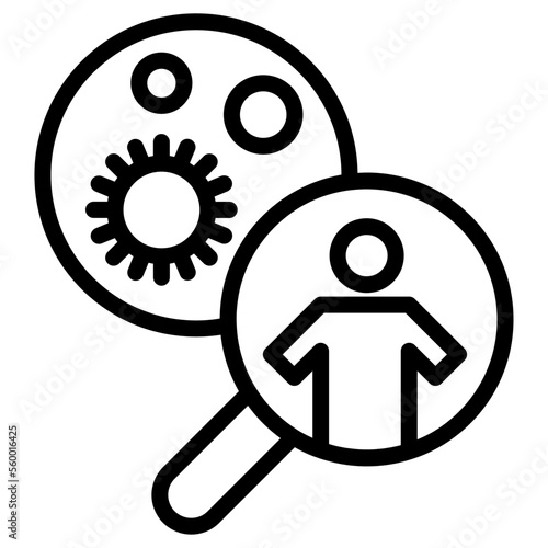 people get the virus icon