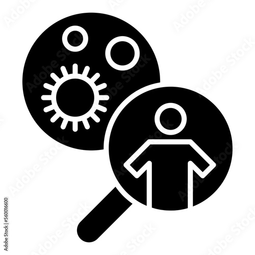 people get the virus icon