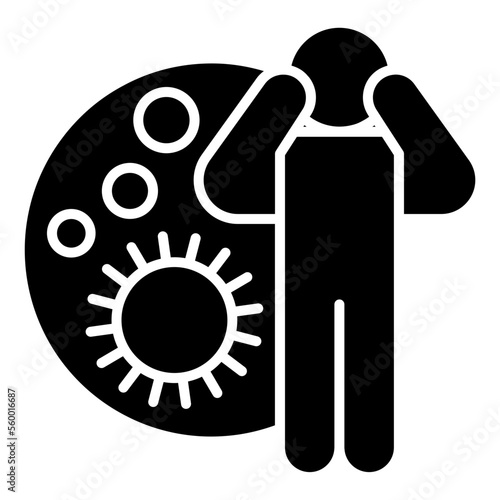 people get the virus icon