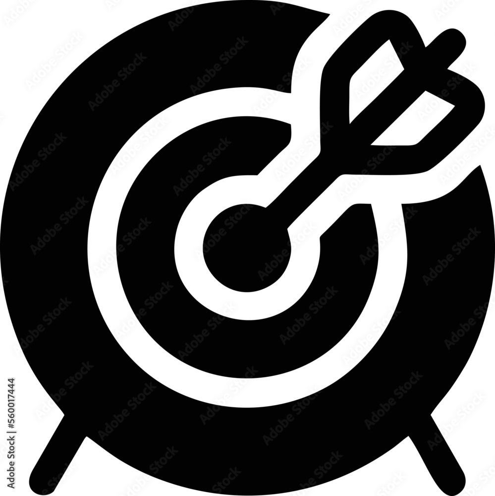 focus icon symbol in a white background, goal target icon symbol on the white background focus icon symbol in a white background, goal target icon symbol on the white background