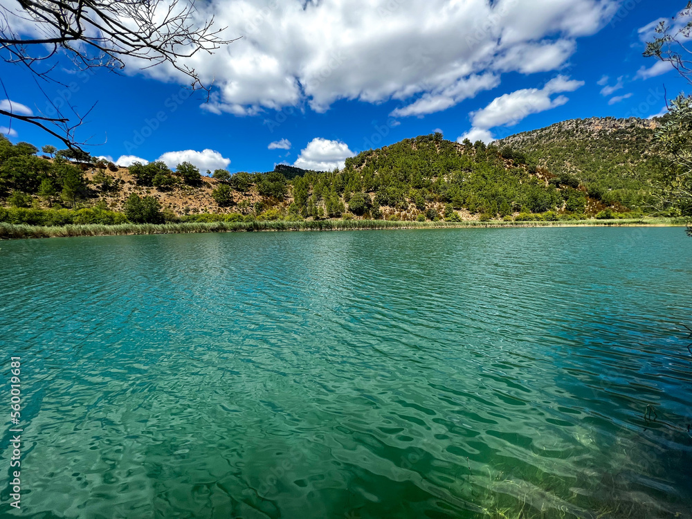 Fototapeta premium lake and mountains