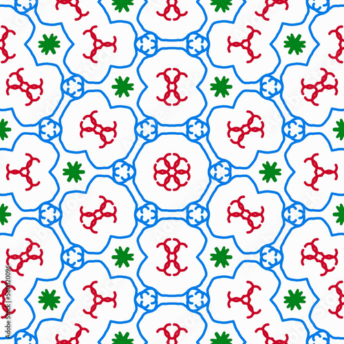 seamless pattern with hearts
