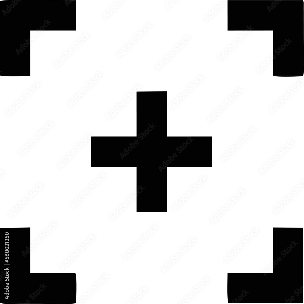 focus icon symbol in a white background, goal target icon symbol on the white background focus icon symbol in a white background, goal target icon symbol on the white background