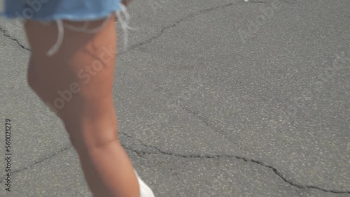 Girl on skates