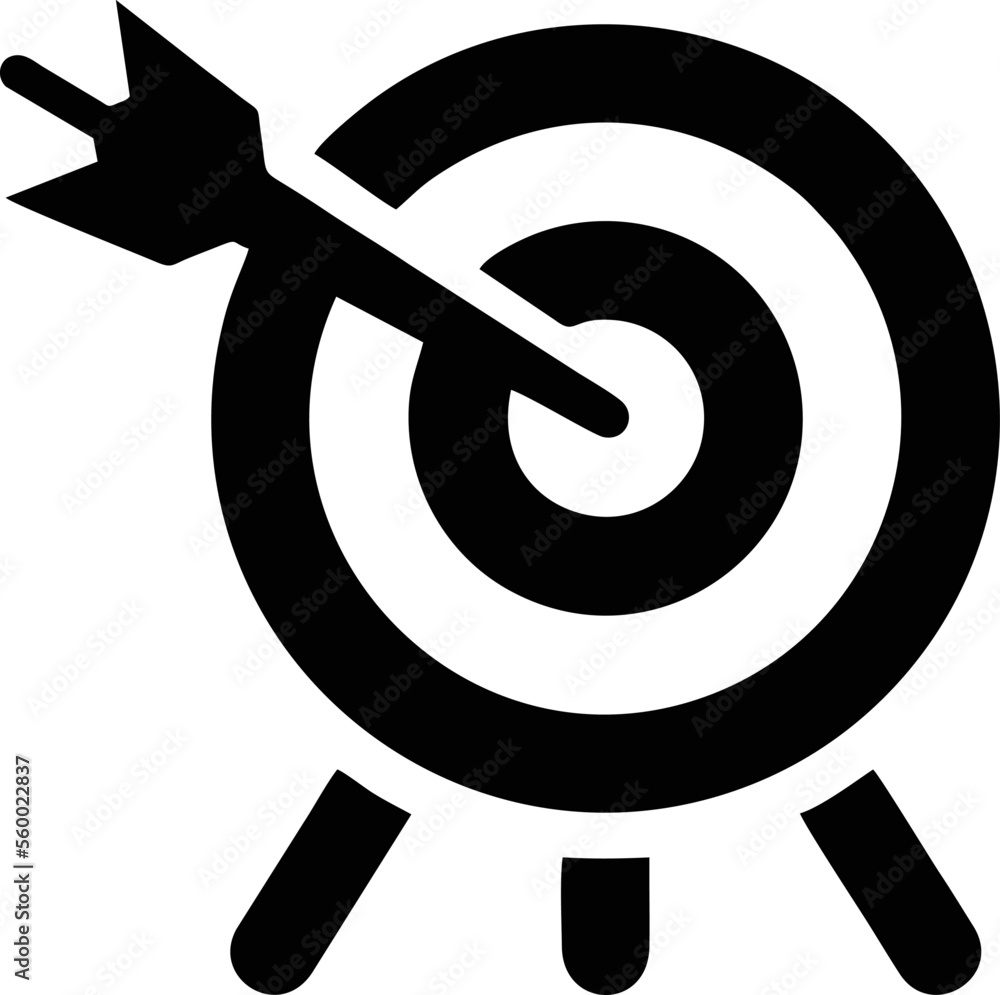 focus icon symbol in a white background, goal target icon symbol on the white background focus icon symbol in a white background, goal target icon symbol on the white background