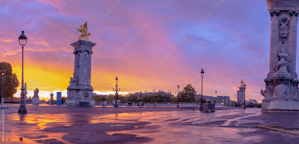 Fototapeta premium Pont Alexandre lll