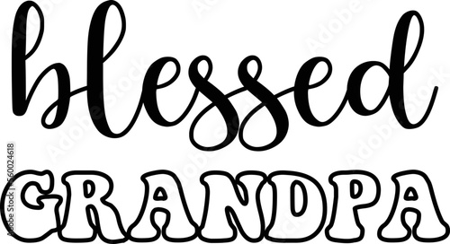blessed grandpa SVG