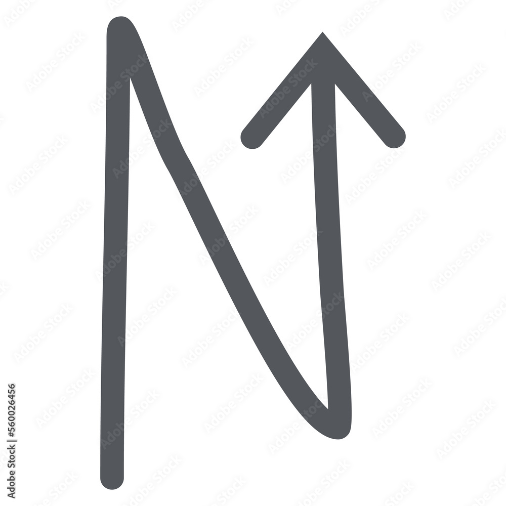 Arrow Line Hand Drawn Aesthetics Doodle Arrow Line Hand Drawn Aesthetics Doodle