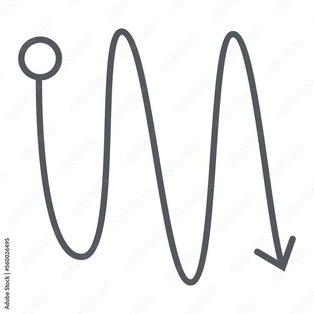 Arrow Line Hand Drawn Aesthetics Doodle Arrow Line Hand Drawn Aesthetics Doodle