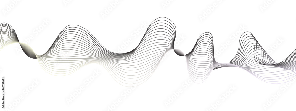 Abstract wavy grey blend liens technology abstract lines on white background. Abstract wave white paper background. Digital frequency track equalizer. Banner design background. Abstract wavy grey blend liens technology abstract lines on white background. Abstract wave white paper background. Digital frequency track equalizer. Banner design background.