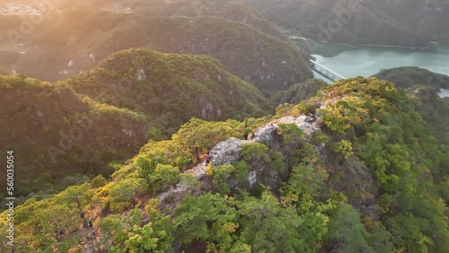 Drone video of Jebibong Peak in Woraksan National Park, Korea 08
 photo