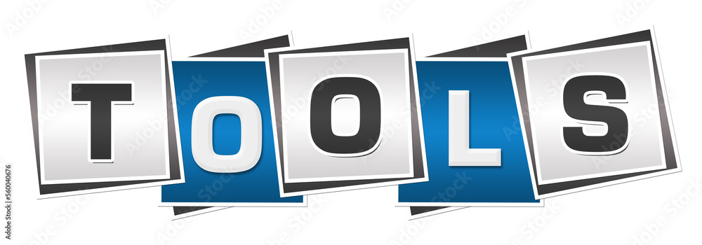 Tools Blue Grey Blocks 