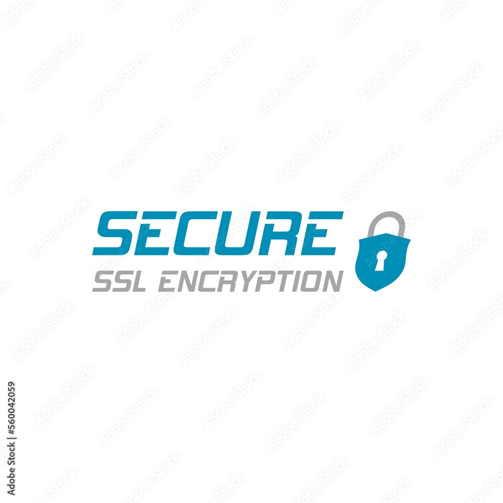 SSL secure https connection icon isolated on white background SSL secure https connection icon isolated on white background