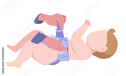 Diapers changing instruction and tips for parents